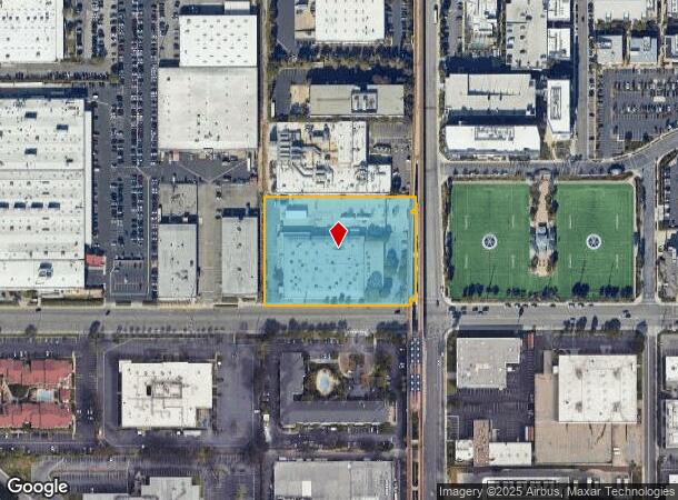 601 N Nash St, El Segundo, CA Parcel Map