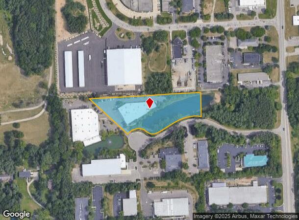  8680 Boulder Ct, Walled Lake, MI Parcel Map