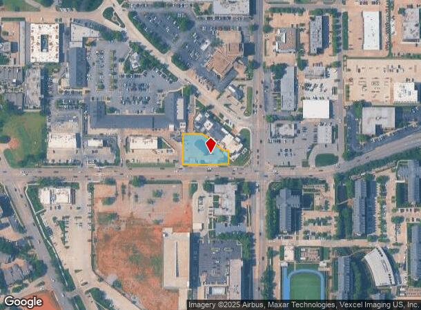 1105 Nw 63Rd St, Nichols Hills, OK Parcel Map