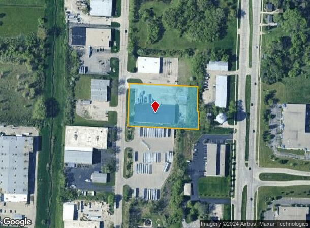  7330 S 1St St, Oak Creek, WI Parcel Map