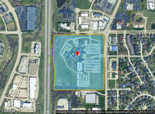  4500 Utica Ridge Rd, Bettendorf, IA Parcel Map