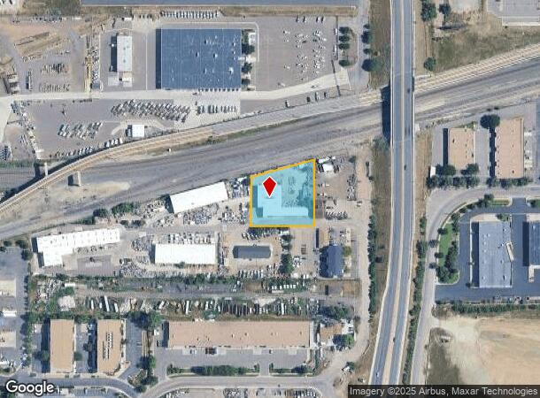  5785 Sheridan Frontage Rd, Arvada, CO Parcel Map