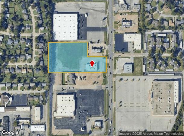  1906 S Sheridan Rd, Tulsa, OK Parcel Map