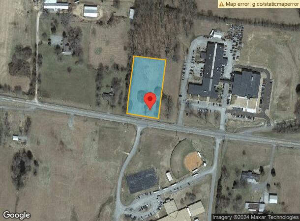  829 W Main St, Hohenwald, TN Parcel Map