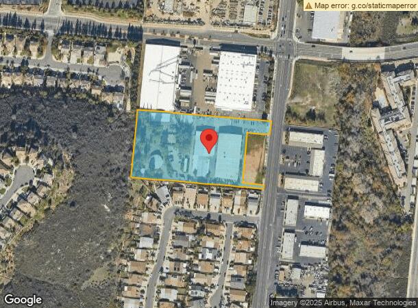  135 Sunshine Ln, San Marcos, CA Parcel Map