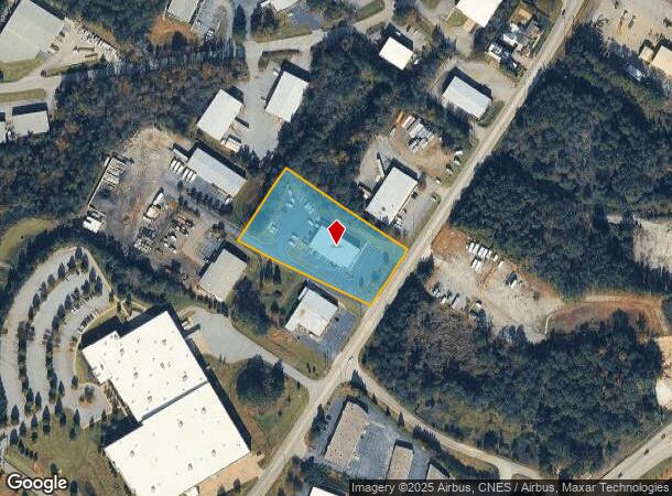 136 Johns Rd, Greer, SC Parcel Map
