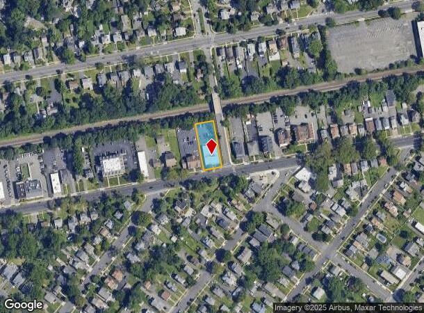  822 South Ave W, Westfield, NJ Parcel Map