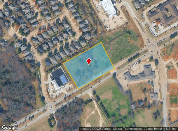  501 E Debbie Ln, Arlington, TX Parcel Map