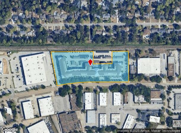  3900 Dacoma St, Houston, TX Parcel Map