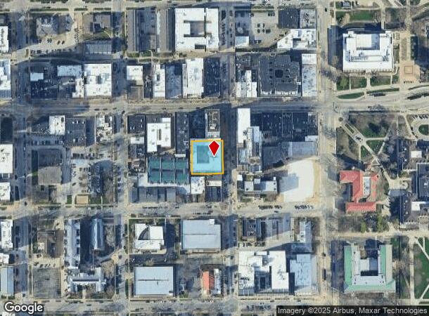  707 S 6Th St, Champaign, IL Parcel Map