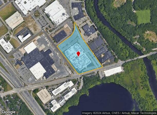  117 Kendrick St, Needham Heights, MA Parcel Map