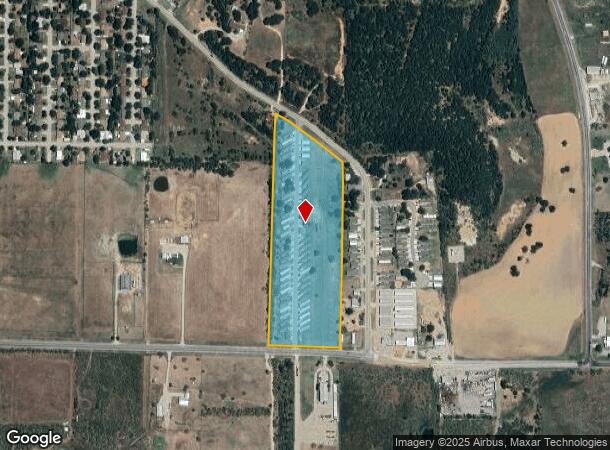 2207 Jacob St, Mineral Wells, TX Parcel Map