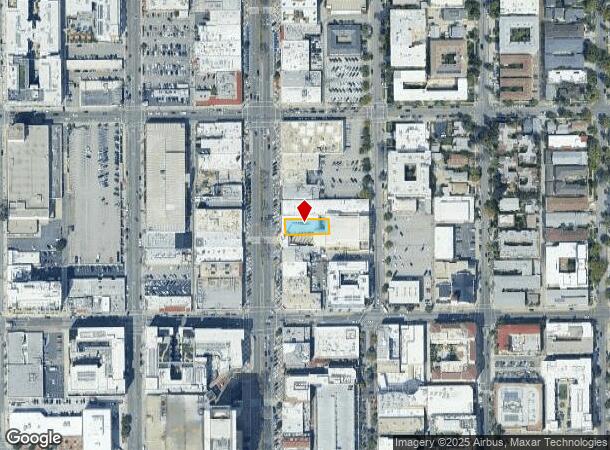  222 N Brand Blvd, Glendale, CA Parcel Map