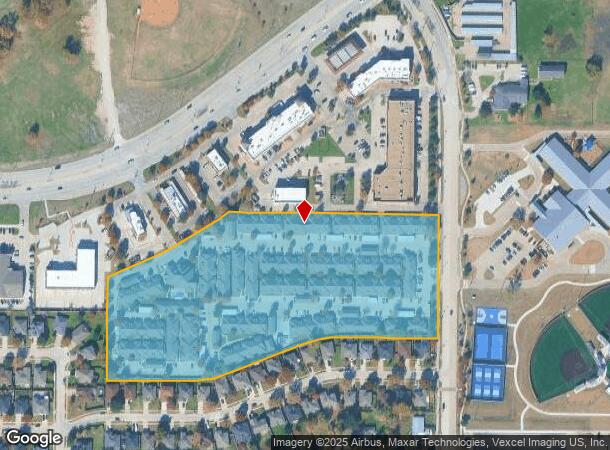 902 W Fm 720 Pkwy, Little Elm, TX Parcel Map