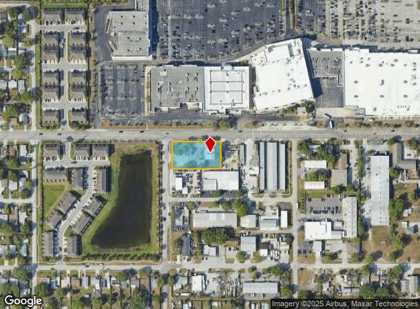  6980 40Th St N, Pinellas Park, FL Parcel Map