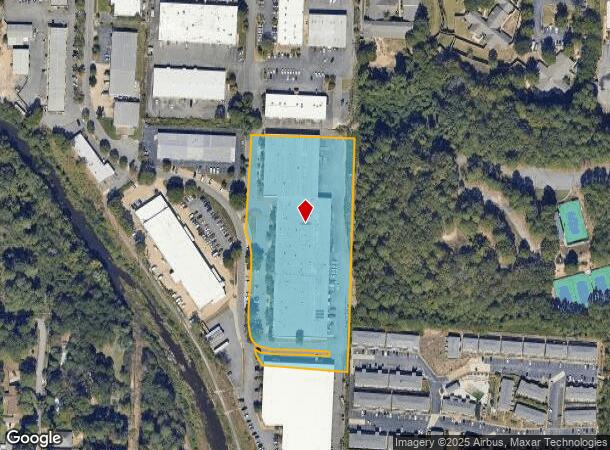  1501 Westpark Dr, Little Rock, AR Parcel Map