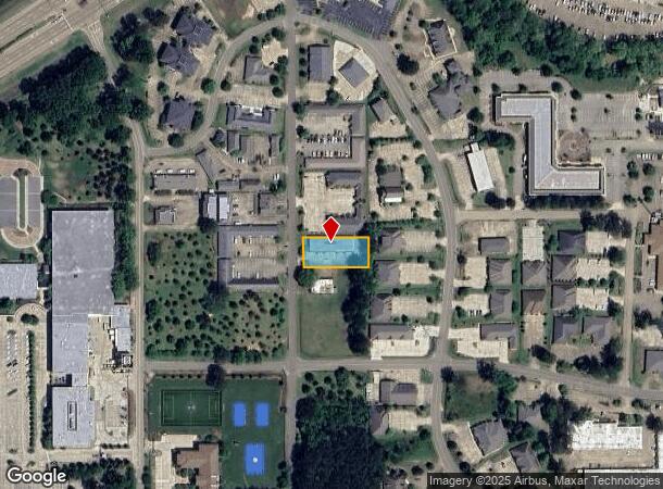  628 Lakeland East Dr, Flowood, MS Parcel Map