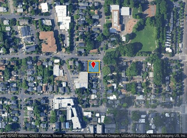  1346 Se Center St, Portland, OR Parcel Map