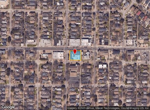  1314 W Davis St, Dallas, TX Parcel Map
