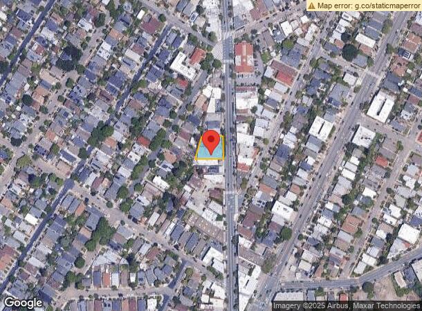  5335 College Ave, Oakland, CA Parcel Map