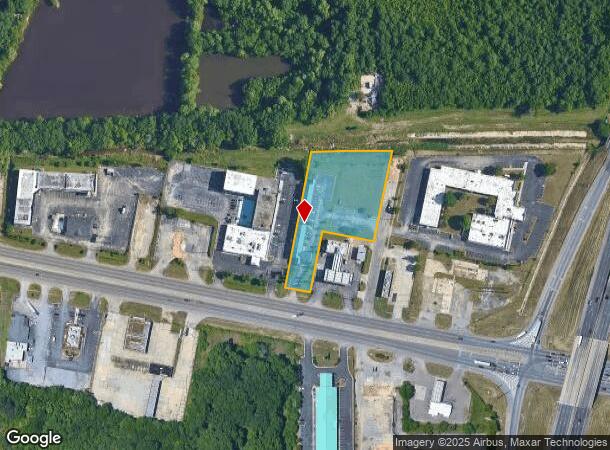  1040 W South Blvd, Montgomery, AL Parcel Map