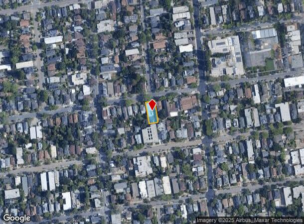 1922 Virginia St, Berkeley, CA Parcel Map