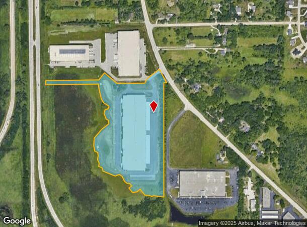  N17w25045 Bluemound Rd, Pewaukee, WI Parcel Map