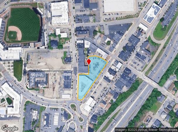 152 Green St, Worcester, MA Parcel Map