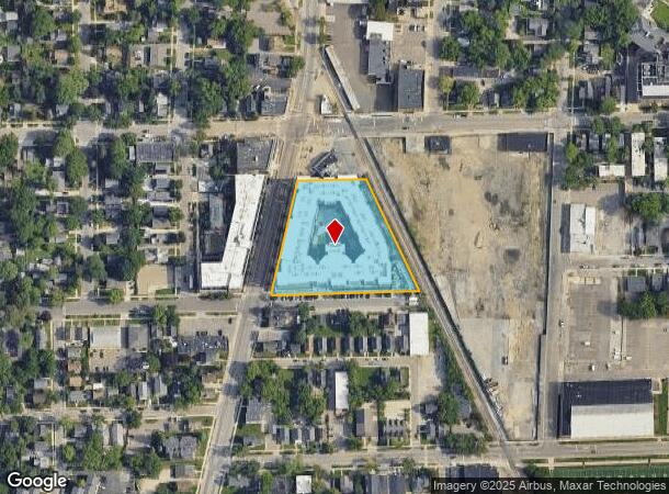 615 S Main St, Ann Arbor, MI Parcel Map