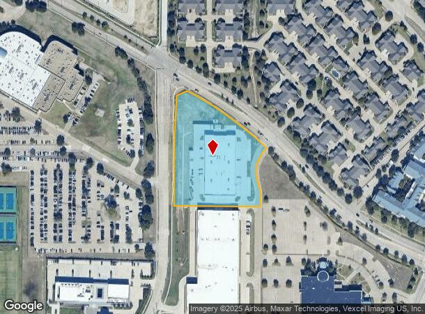  7040 W Plano Pkwy, Plano, TX Parcel Map