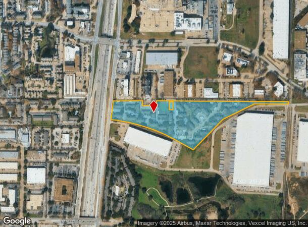  1450 N State Highway 360, Mansfield, TX Parcel Map