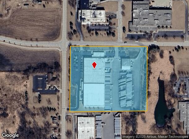 729 Executive Dr, Whitewater, WI Parcel Map