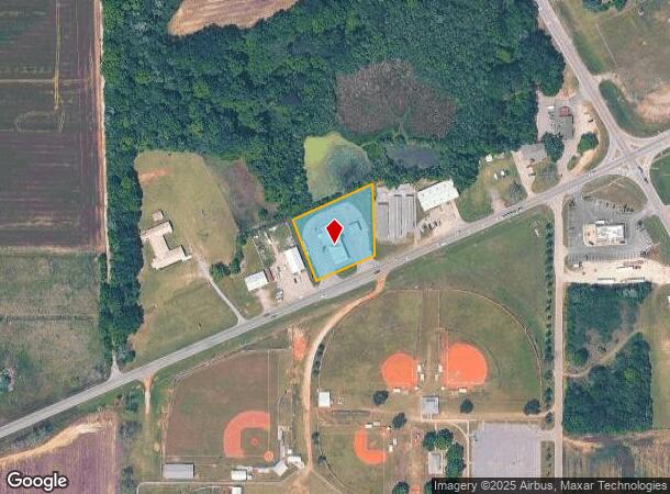  10045 E State Highway 52, Hartford, AL Parcel Map
