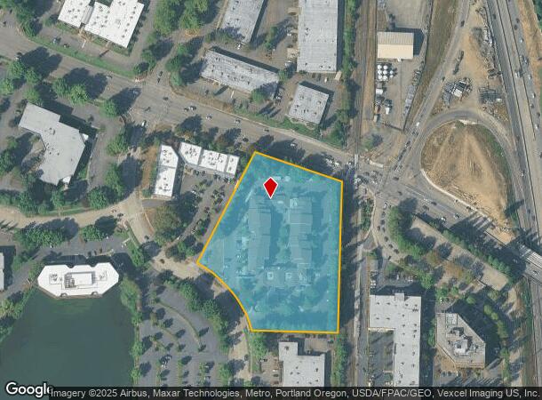  8500 Sw Nimbus Ave, Beaverton, OR Parcel Map