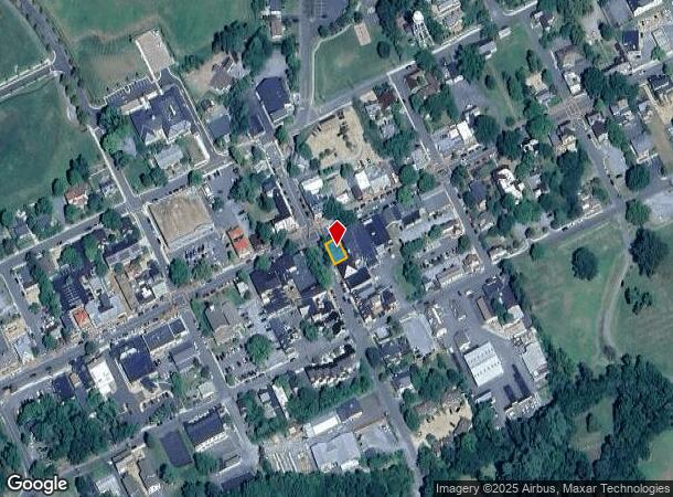 1 E Washington St, Middleburg, VA Parcel Map