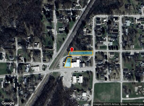  640 E Main St, Taylor Springs, IL Parcel Map