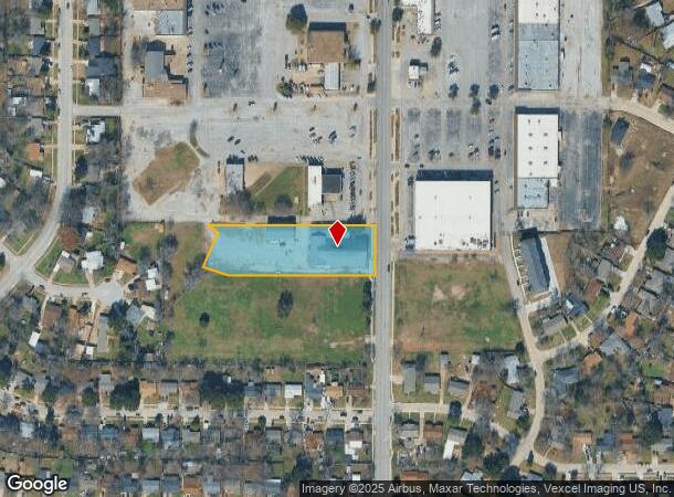  1700 New York Ave, Fort Worth, TX Parcel Map