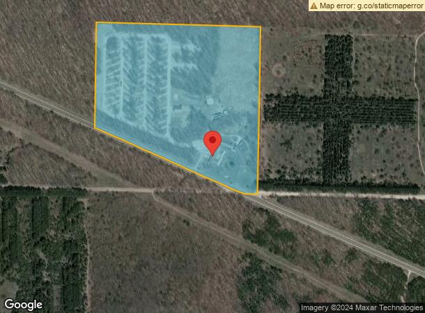  10422 Cadillac Hwy, Thompsonville, MI Parcel Map