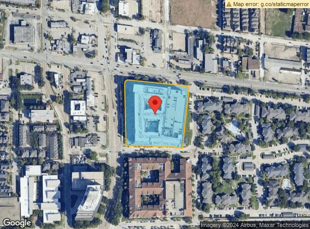  3663 Washington Ave, Houston, TX Parcel Map