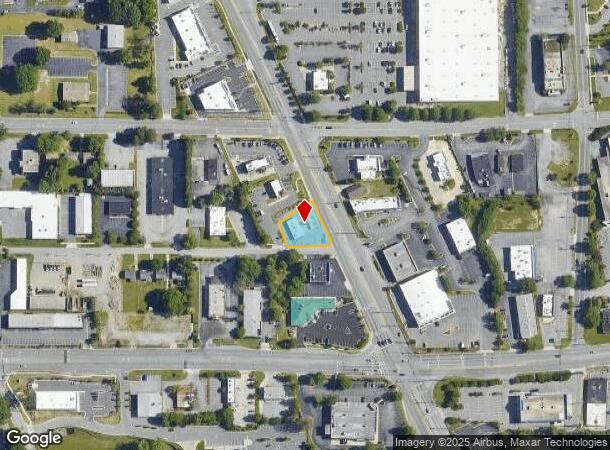  2201 N Main St, High Point, NC Parcel Map