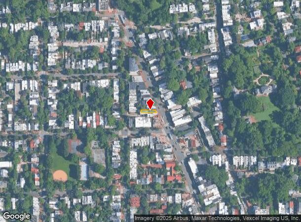  1610 Wisconsin Ave Nw, Washington, DC Parcel Map