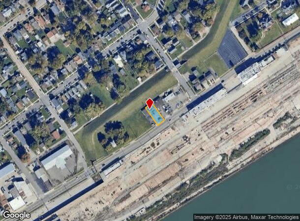  945 E Market St, Jeffersonville, IN Parcel Map