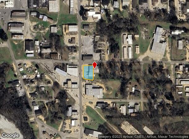 412 S High School Ave, Columbia, MS Parcel Map