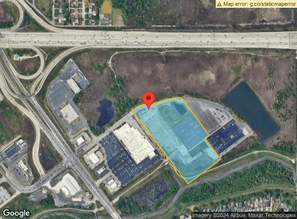  2428 Interstate Plaza Dr, Hammond, IN Parcel Map