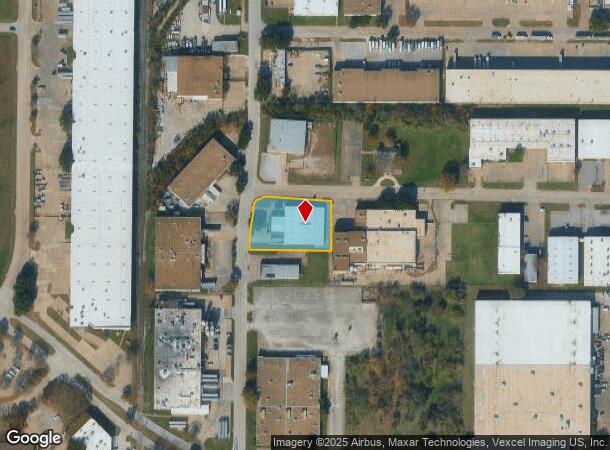  1502 109Th St, Grand Prairie, TX Parcel Map