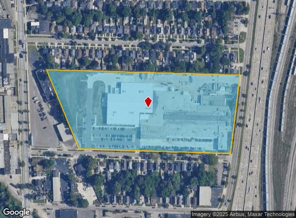  1809 Century Ave Sw, Grand Rapids, MI Parcel Map