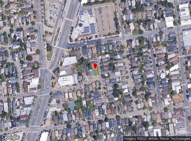 1931 Fairview St, Berkeley, CA Parcel Map