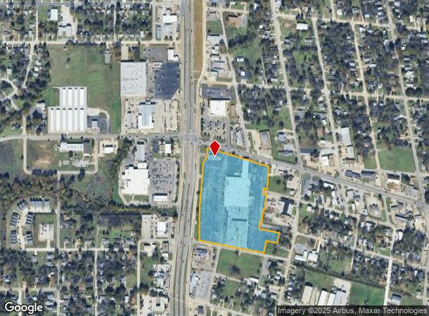 352 N Commerce St, Ardmore, OK Parcel Map