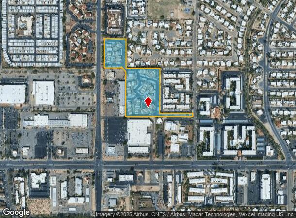 160 N Pantano Rd, Tucson, AZ Parcel Map