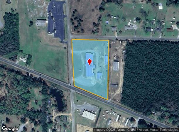  1300 Ga Highway 29 S, East Dublin, GA Parcel Map